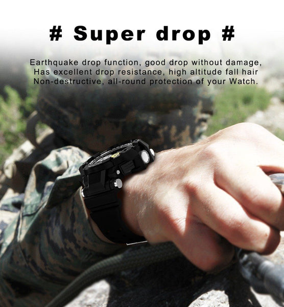 New IP67 Waterproof Long Standby Smart Watch Heart Rate Blood Pressure Outdoor Men Sport Smartwatch