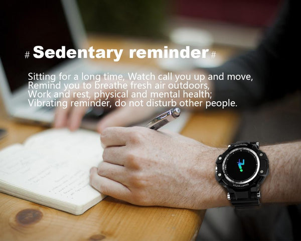 New IP67 Waterproof Long Standby Smart Watch Heart Rate Blood Pressure Outdoor Men Sport Smartwatch
