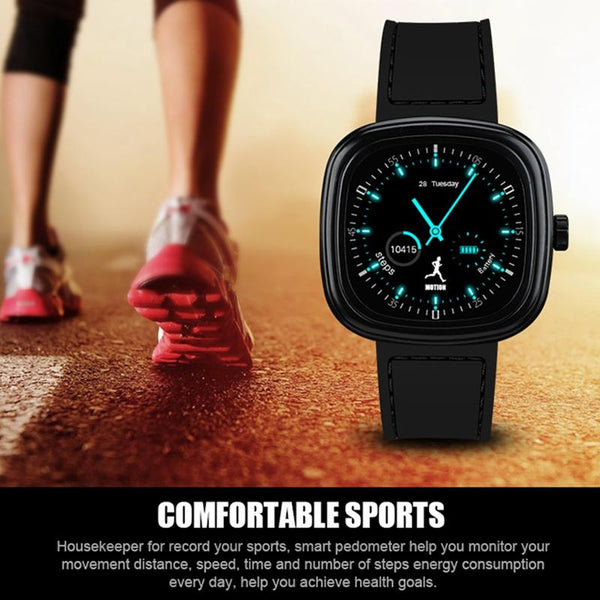 New Luxury Sports Bluetooth Smart Watch with Heart Rate Monitor Smartwatch Clock Touch Screen Android