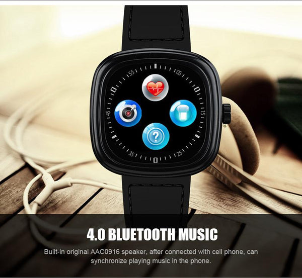New Luxury Sports Bluetooth Smart Watch with Heart Rate Monitor Smartwatch Clock Touch Screen Android
