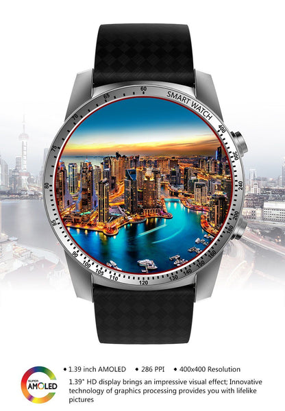 New Android 5.1 Smart Watch 512MB+8GB with Bluetooth 4.0 WIFI 3G GPS Smartwatch Phone Wristwatch for Android & IOS
