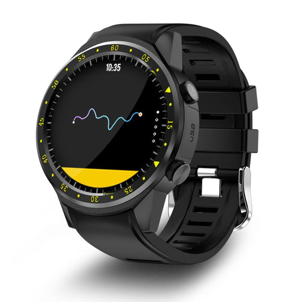New 1.3 Inch Bluetooth Full Round IPS Touch Screen Smart GPS Sports Watch Phone for IOS Android