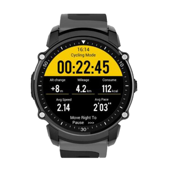 New Super Sport GPS Smart Watch IP68 Waterproof with Bluetooth Heart Rate Fitness Tracker