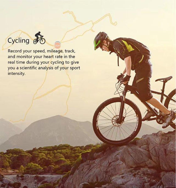 New Super Sport GPS Smart Watch IP68 Waterproof with Bluetooth Heart Rate Fitness Tracker