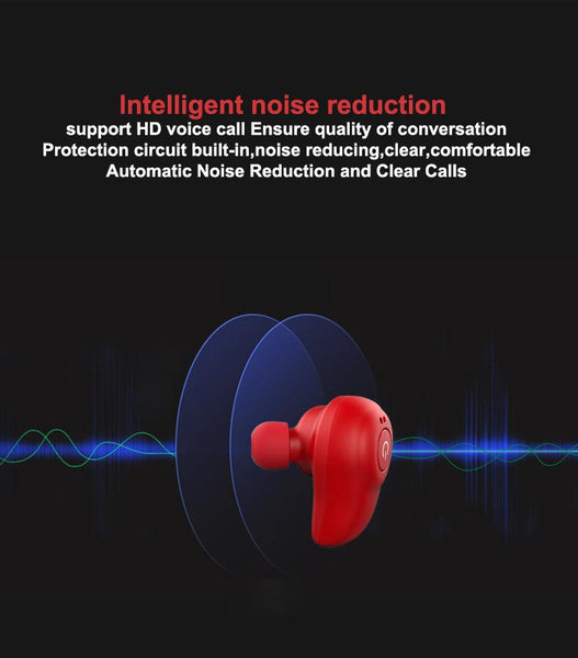 New Wireless Sports Bluetooth Earphones Headphones Headset Wireless 3D Stereo Headsets with Power Bank