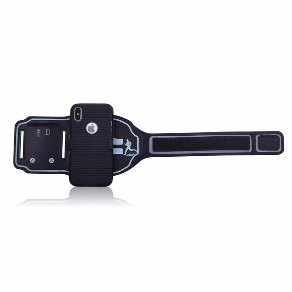 New Gym Running Exercise Mobile Phone Case Armband Pouch Arm Band For iPhone Android Windows