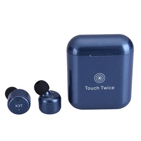 New True Wireless Earbuds TWS Mini Headphone Bluetooth In-Ear Earphone with 600mAH Charger Box for Android IOS Phone