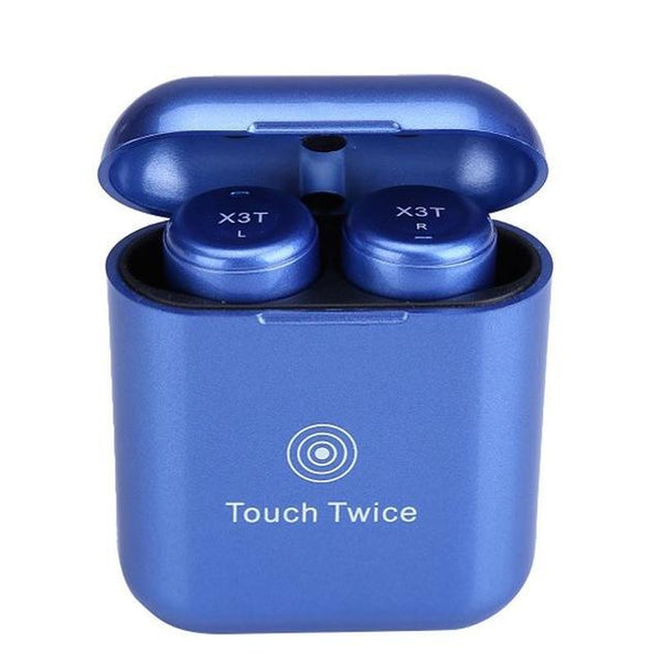 New True Wireless Earbuds TWS Mini Headphone Bluetooth In-Ear Earphone with 600mAH Charger Box for Android IOS Phone