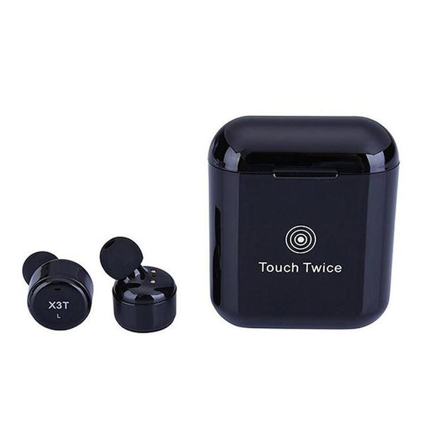 New True Wireless Earbuds TWS Mini Headphone Bluetooth In-Ear Earphone with 600mAH Charger Box for Android IOS Phone