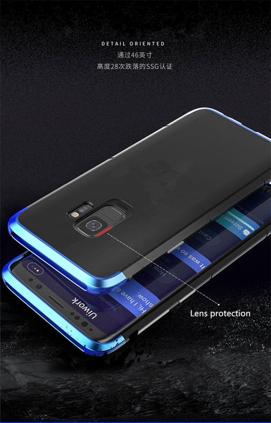 New Luxury Design Shockproof Aluminum Metal + PC Slim Bumper Cover Case iPhone 16 15 14 Pro Max Series