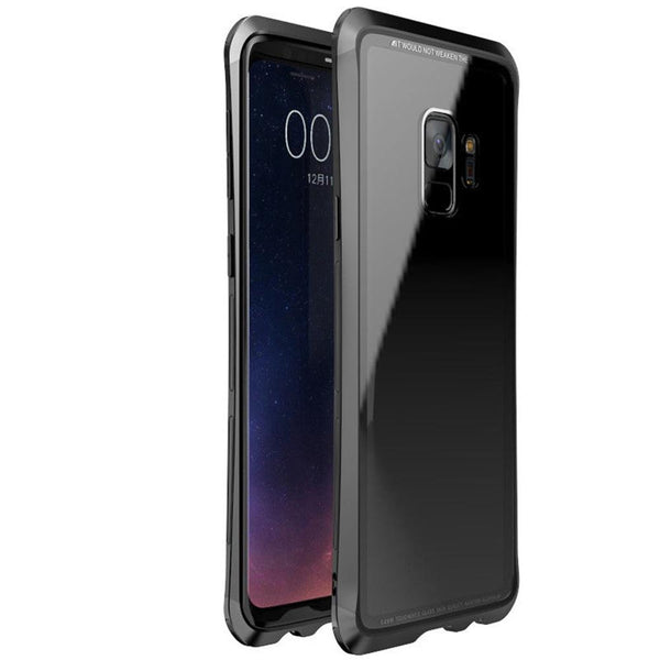New Ultra Slim Luxury Design Metallic Frame Shell Clear Back Cover Bumper for Samsung Galaxy S9 / S9 Plus / Note 8 / Note 9