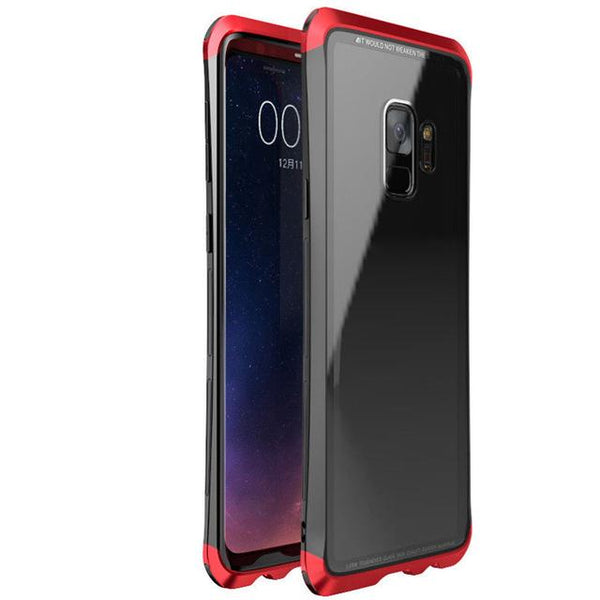 New Ultra Slim Luxury Design Metallic Frame Shell Clear Back Cover Bumper for Samsung Galaxy S9 / S9 Plus / Note 8 / Note 9