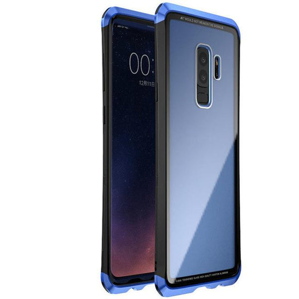New Ultra Slim Luxury Design Metallic Frame Shell Clear Back Cover Bumper for Samsung Galaxy S9 / S9 Plus / Note 8 / Note 9