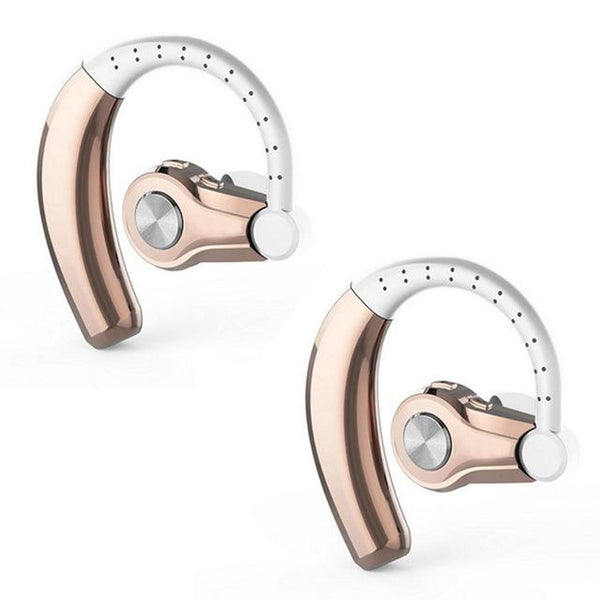 New Wireless Bluetooth Headphones Ear Hooks Earphone with Microphone Ear Headset for Android IOS Windows