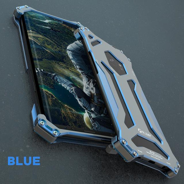 New Luxury Design Metallic Protective Armor Bumper Case for Samsung Galaxy S20 / S10 / Note 10 Series