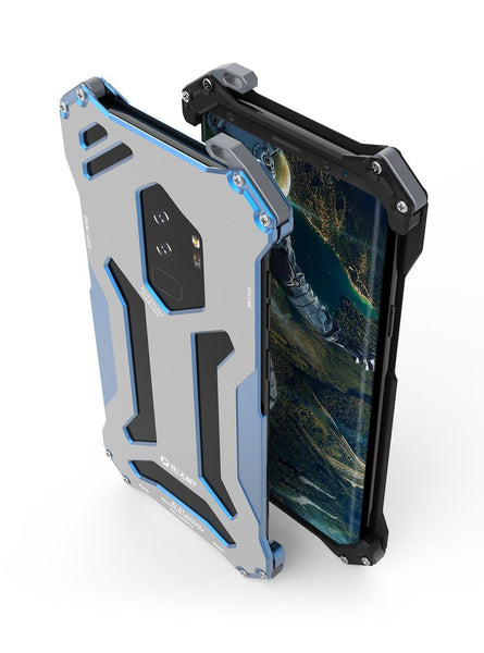 New Luxury Design Metallic Protective Armor Bumper Case for Samsung Galaxy S20 / S10 / Note 10 Series