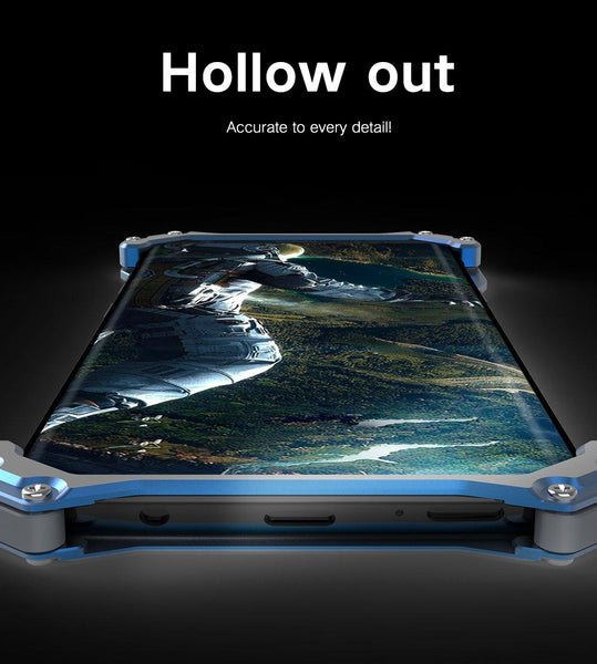 New Luxury Design Metallic Protective Armor Bumper Case for Samsung Galaxy S20 / S10 / Note 10 Series