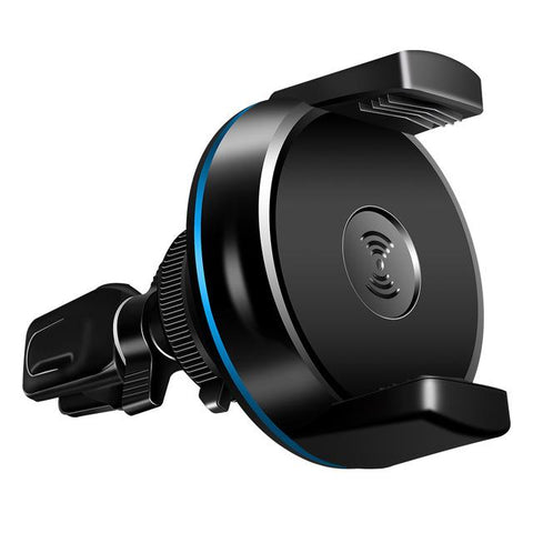 New Car Air Vent Mount Fast Qi Wireless Charger for iPhone X 8 for Samsung Note 8 S9 S8 S7 Edge Car Phone Holder