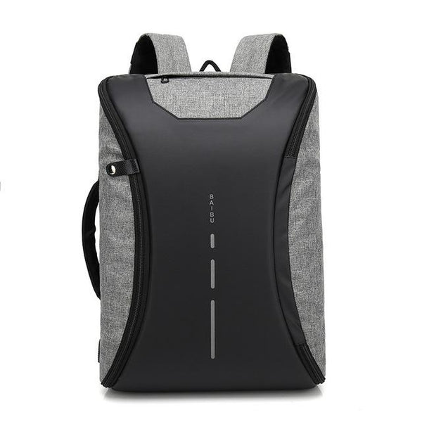 New Smart Multifunctional Laptop Computer Backpack Casual Business Travel Bag with External USB Charger for Mobile Phones