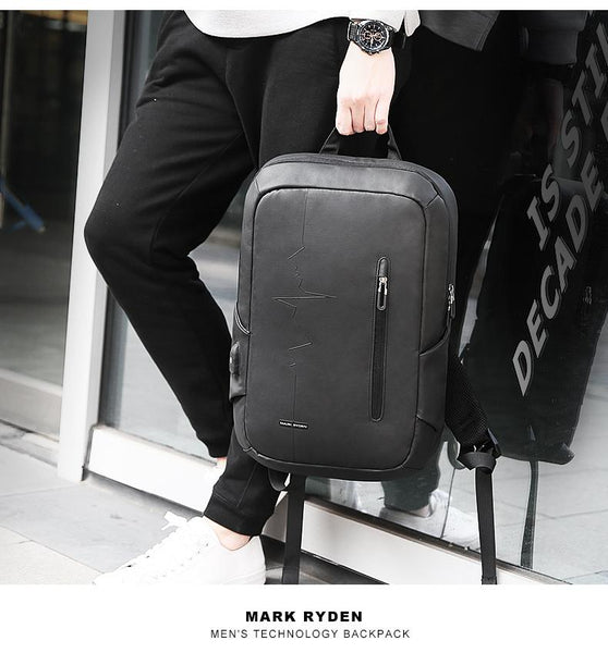 New Traveler's Multifunction USB Charging Backpack Large-Capacity 15.6 Inch Laptop Men Travel Business Backpack
