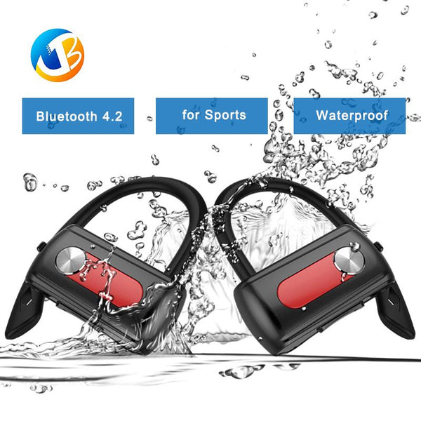 New TWS Sports Bluetooth Earphones with Microphone Wireless Headsets Ear Hook Waterproof Earbuds for Mobile Phones