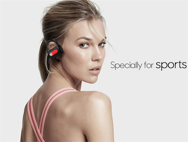 New TWS Sports Bluetooth Earphones with Microphone Wireless Headsets Ear Hook Waterproof Earbuds for Mobile Phones
