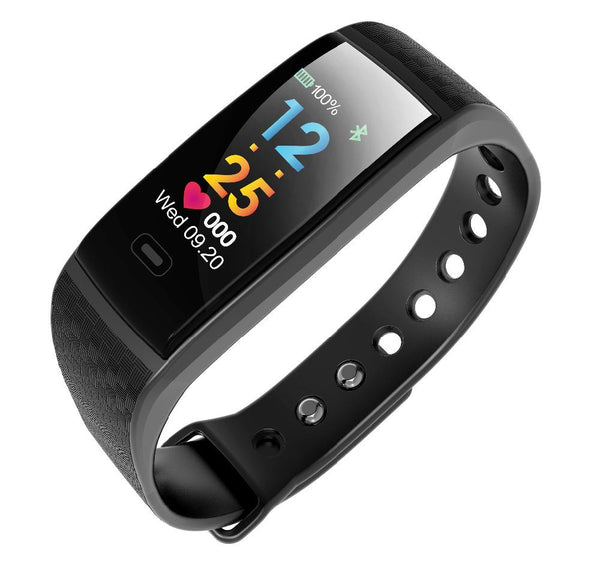 New Fitness Smart Bracelet Waterproof Real-Time Monitor Dynamic Heart Rate Sport  Fitness Wristband Support USB-Charge Watch