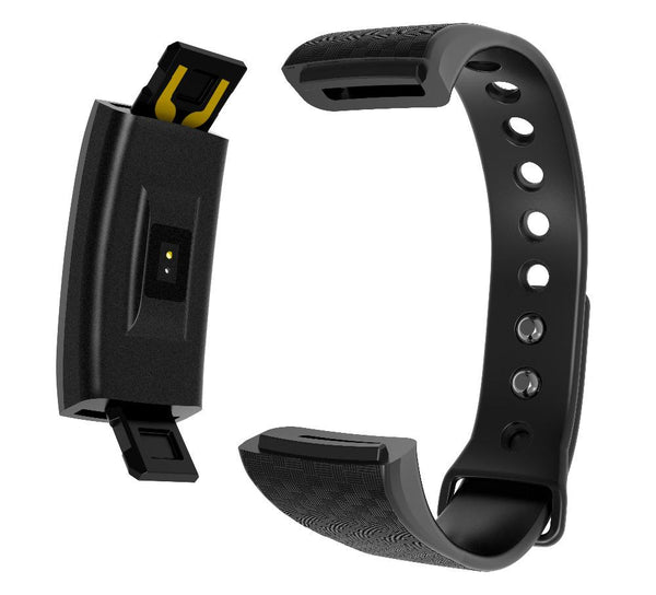 New Fitness Smart Bracelet Waterproof Real-Time Monitor Dynamic Heart Rate Sport  Fitness Wristband Support USB-Charge Watch