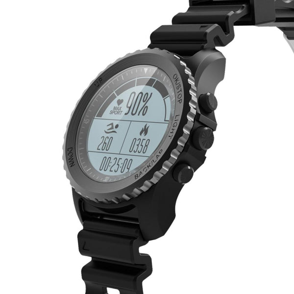 New GPS Sport Smart Watch Waterproof Sleep Heart Rate Monitor Thermometer Altimeter Pedometer GPS Smartwatch for IOS Android Windows