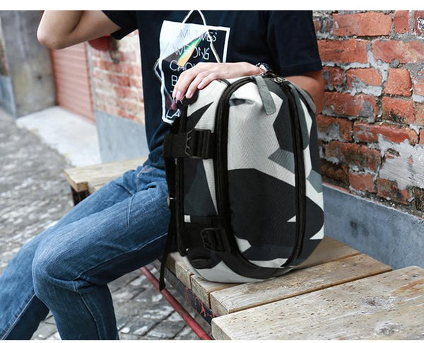 New Business Casual Men's Backpack USB Charge 14 Inch Laptop Computer Backpacks Travel Mochila