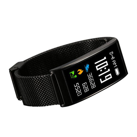 New IP68 Waterproof Smart Fitness Bracelet Pedometer Blood Pressure Smart Wristband Android iOS Activity Tracker