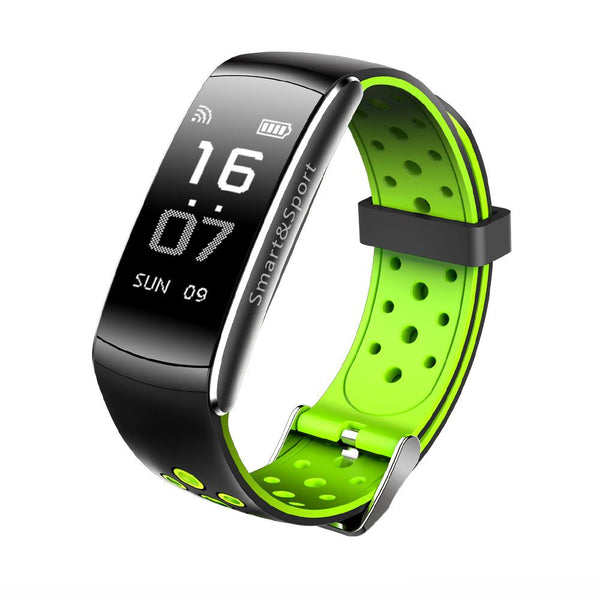 New IP68 Waterproof Smartband Watch Blood Pressure Heart Rate Monitor Smart Bracelet Fitness Tracker Bluetooth Wristband