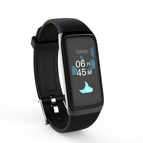 New Colored Screen Smart Bracelet Heart Rate Monitor Fitness Tracker Clock Pulse Tonometer Smart Band for IOS Android Windows