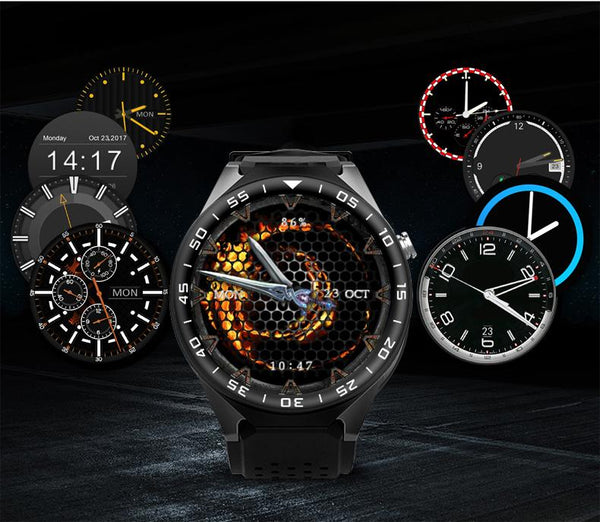 New Luxury Sports Smart Watch with 3G GPS WIFI Touch Screen Call Reminder Android 5.1 Wearable Devices