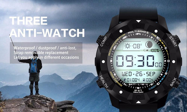 New Super Sport Bluetooth Smartwatch Phone 1.39" Screen Android 5.1 GPS Wristwatch