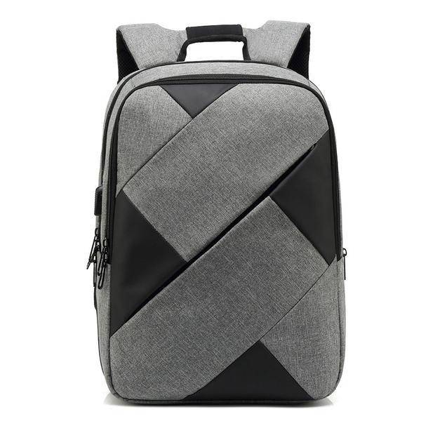 New Large Capacity 15.6 Inch Nylon Water-Repellent Laptop Business Casual Travel Computer Bag Smart Backpack
