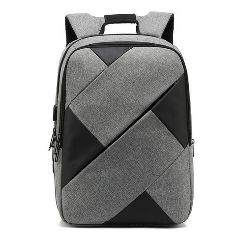 New Large Capacity 15.6 Inch Nylon Water-Repellent Laptop Business Casual Travel Computer Bag Smart Backpack