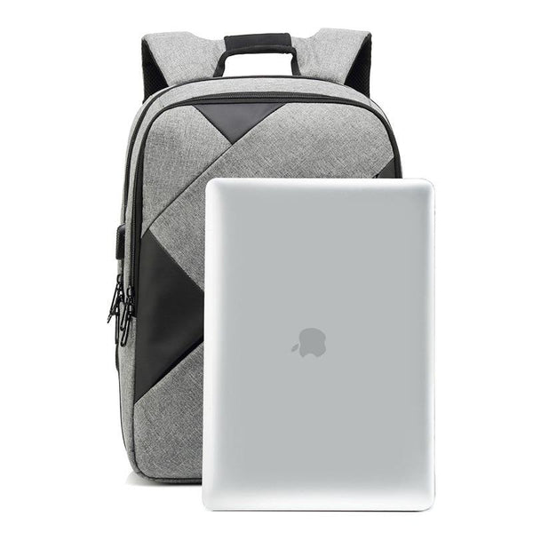 New Large Capacity 15.6 Inch Nylon Water-Repellent Laptop Business Casual Travel Computer Bag Smart Backpack