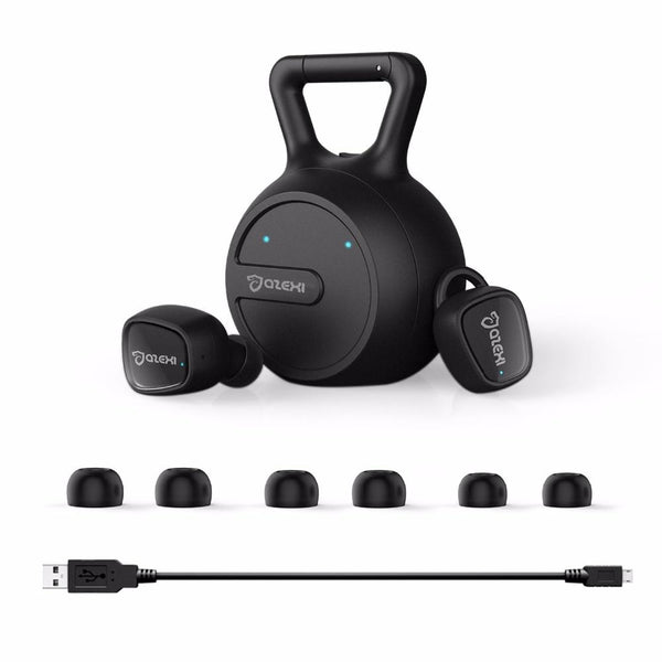 New Wireless Headphone Bluetooth Earphone with Microphone Charging Box Bluetooth Headset for iPhone Android Windows