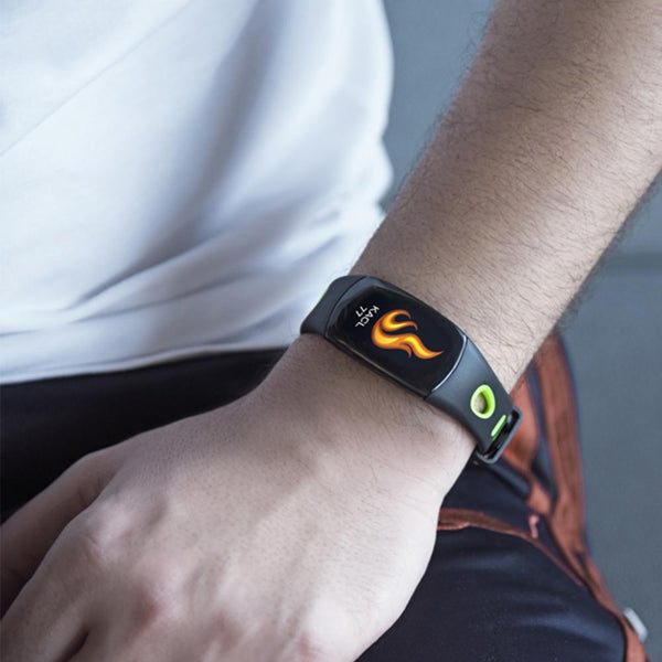 New 3D Dynamic UI Smart Band Sports Fitness Tracker Bracelet Heart Rate Monitor Wristband IP68 Waterproof for Android iOs