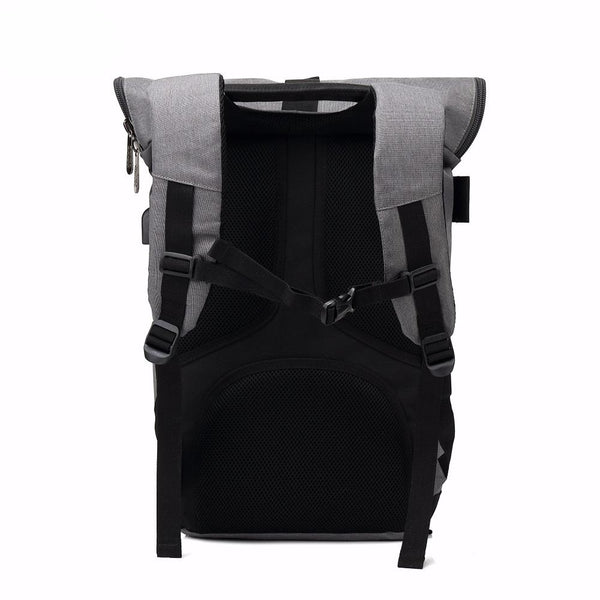 New Leisure Wearable Breathable Anti-Theft USB Laptop Backpack Computer Urban Business Travel