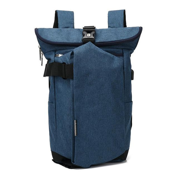 New Leisure Wearable Breathable Anti-Theft USB Laptop Backpack Computer Urban Business Travel