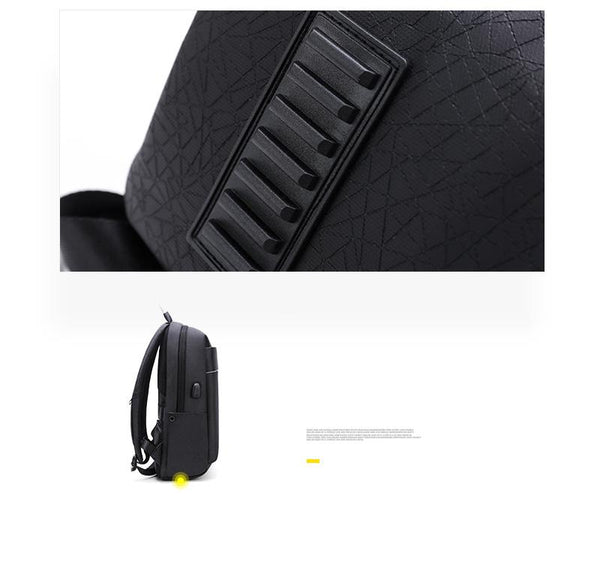 New Laptop Backpack USB Charging Business Traveling Waterproof Casual Style Computer Bag