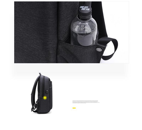 New Laptop Backpack USB Charging Business Traveling Waterproof Casual Style Computer Bag