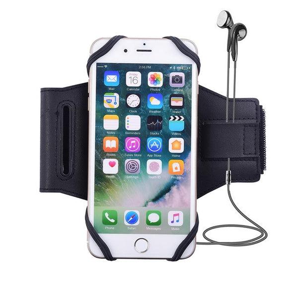 New Universal Magnetic Sport Running Arm Case Phone Holder Armband For iPhone Samsung Xiaomi