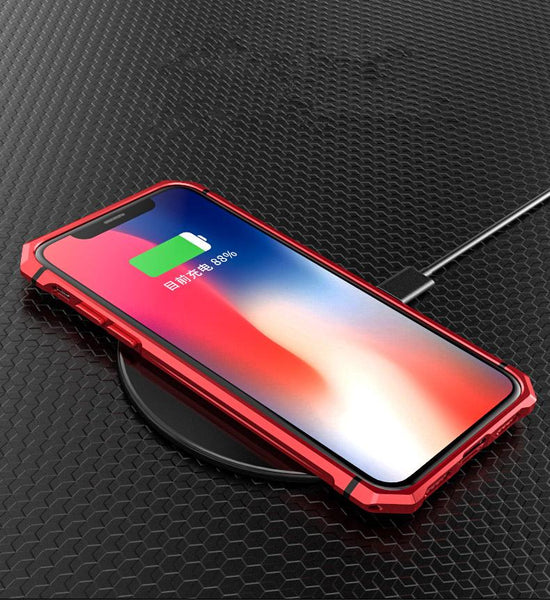 New Luxury Ultra Slim Hard Phone Case Aluminum Metal Bumper Cover Shock-Resistant Coque Case for iPhone 11 Pro Max XS XR X 8 7 Series