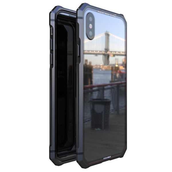 New Luxury Ultra Slim Hard Phone Case Aluminum Metal Bumper Cover Shock-Resistant Coque Case for iPhone 11 Pro Max XS XR X 8 7 Series