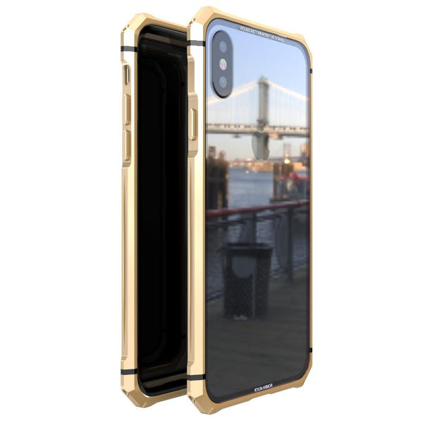 New Luxury Ultra Slim Hard Phone Case Aluminum Metal Bumper Cover Shock-Resistant Coque Case for iPhone 11 Pro Max XS XR X 8 7 Series