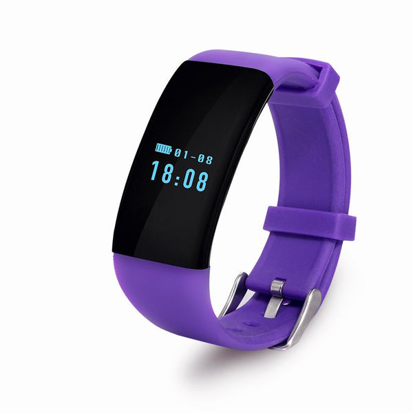 Ultra Light Fashion Smart Watch Fitness Activity Tracker with Pedometer Heart Rate Monitor for IOS Android