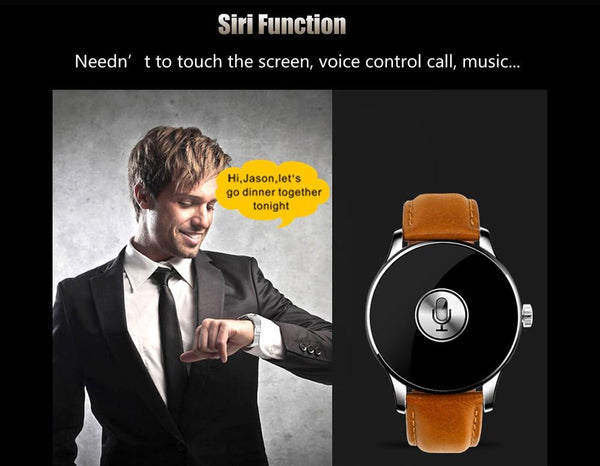 New Bluetooth Smart Watch 2.5D HD IPS Screen Sleep Heart Rate Monitor IP54 Water-Resistant Smartwatch For Android IOS